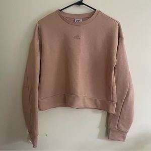 Peach Adidas Crewneck Sweatshirt - Size XS